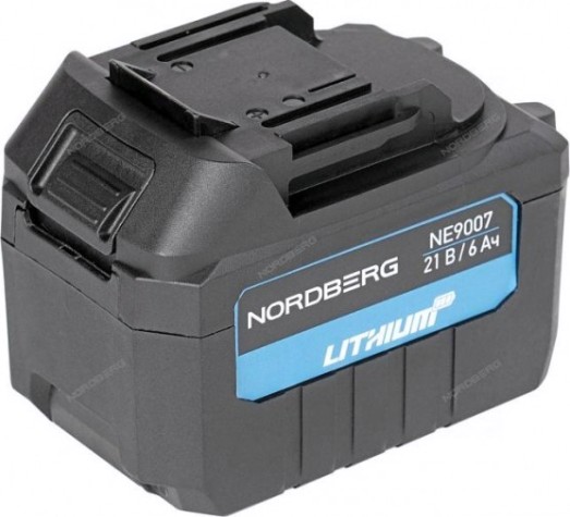 Аккумулятор NORDBERG 21 V 6.0 Ач Li-Ion NE9007 [NE9007]