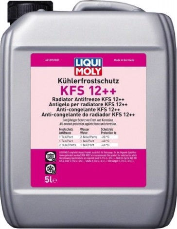 Антифриз-концентрат LIQUI MOLY Kuhlerfrostschutz KFS 12++ 5 л. красный 21135 [21135]