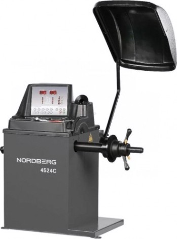 Балансировочный стенд NORDBERG 4524C с ручным вводом параметров, серый [ЦБ-00019707]