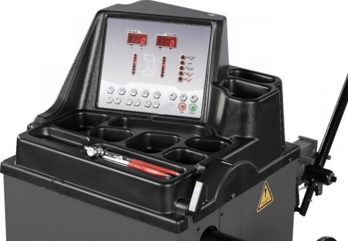 Балансировочный стенд NORDBERG 4524C с ручным вводом параметров, серый [ЦБ-00019707]