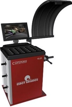 Балансировочный стенд СОРОКИН 15.23 полуавтомат 24" индикаторный дисплей