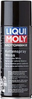Белая цепная смазка для мотоциклов LIQUI MOLY Motorbike Kettenspray weiss 0,4 л 1591 [1591]