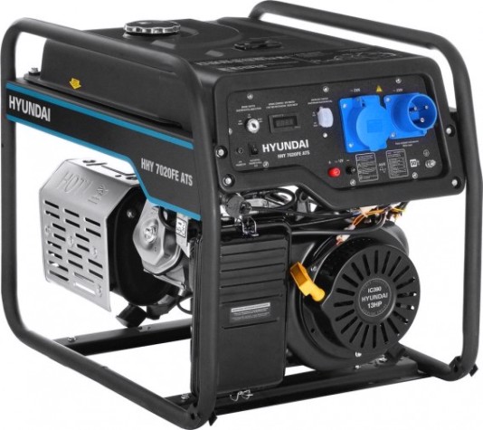 Бензиновый генератор HYUNDAI HHY 7020FE ATS (с автозапуском) [HHY 7020FE ATS]