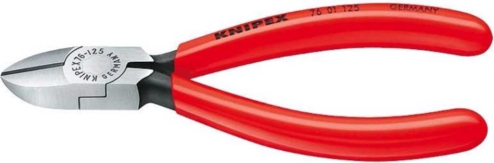 Бокорезы диагональные для электромеханика KNIPEX 7601125 125 мм [KN-7601125]