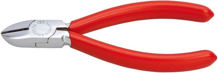 Бокорезы диагональные для электромеханика KNIPEX 7603125 125 мм [KN-7603125]