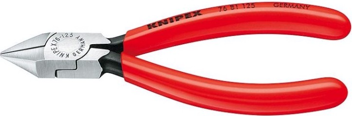 Бокорезы диагональные для электромеханика KNIPEX 7681125 125 мм [KN-7681125]