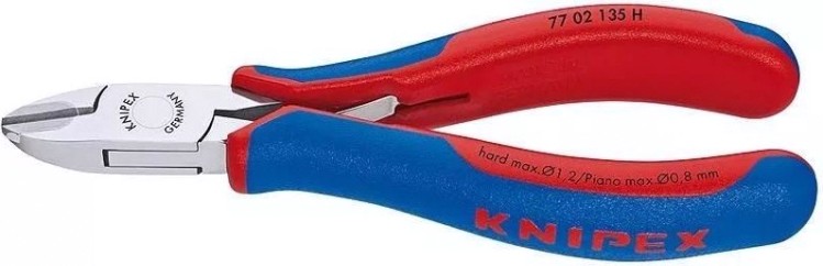 Бокорезы диагональные для электроники KNIPEX 7702135H 135 мм [KN-7702135Н]