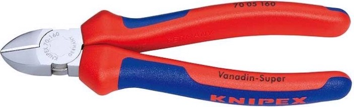 Бокорезы диагональные KNIPEX 7005160 160 мм [KN-7005160]