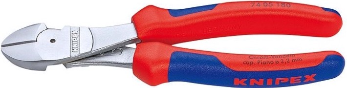 Бокорезы диагональные силовые KNIPEX 7405180 180 мм [KN-7405180]