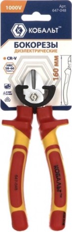 Бокорезы диэлектрические Кобальт 647-048 1000 V, 160 мм