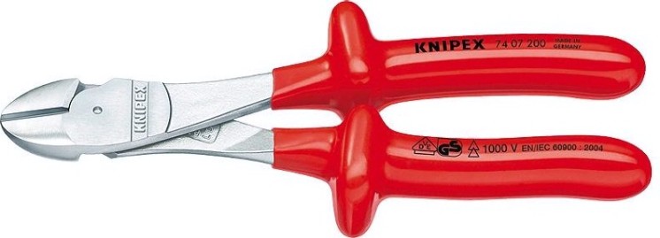 Бокорезы диэлектрические силовые KNIPEX 7407250 1000 V, 250 мм [KN-7407250]
