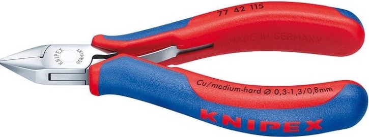 Бокорезы для электроники KNIPEX 7742115 115 мм [KN-7742115]