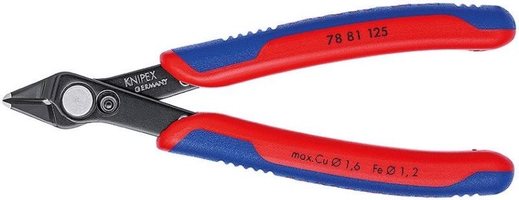 Бокорезы для электроники KNIPEX 7881125 125 мм [KN-7881125]