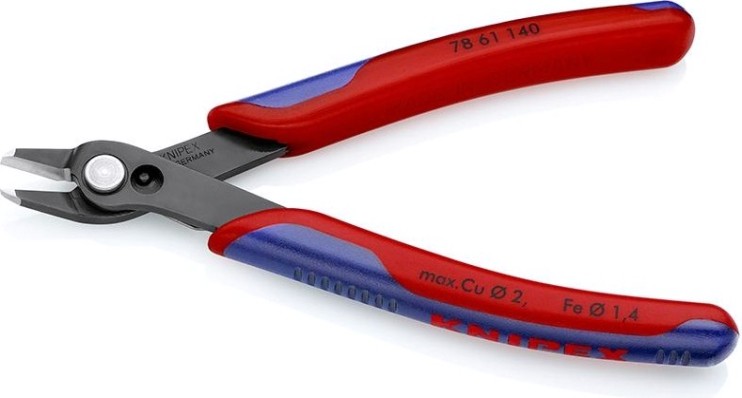 Бокорезы для электроники KNIPEX Electronic Super Knips® XL 7861140 140 мм [KN-7861140]