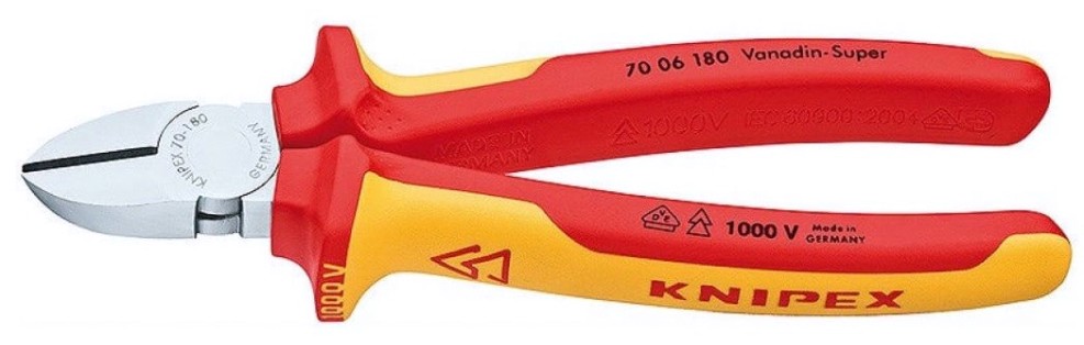 Бокорезы KNIPEX KN-7006180TBK VDE, 180 мм