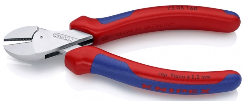 Бокорезы KNIPEX KN-7305160SB X-cut 160 мм