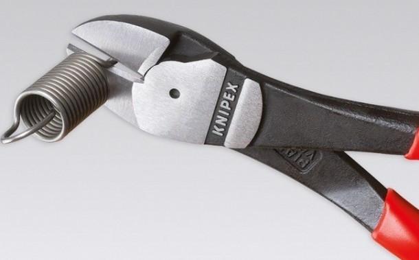 Бокорезы KNIPEX KN-7402140SB особо мощные, 140 мм, 2-комп. ручки