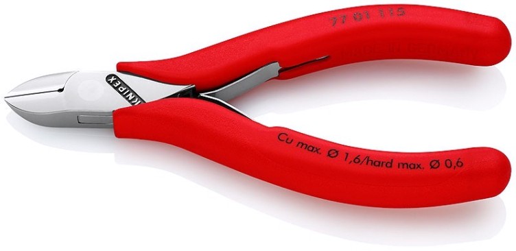 Бокорезы KNIPEX KN-7701115SB для электроники
