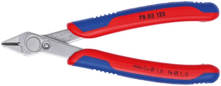 Бокорезы KNIPEX KN-7803125SB Electronic Super Knips прецизионные