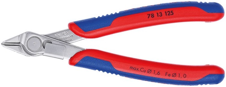 Бокорезы KNIPEX KN-7813125SB Electronic Super Knips прецизионные