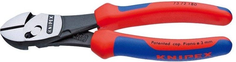 Бокорезы KNIPEX TWINFORCE 7372180 180 мм [KN-7372180BK]