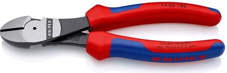 Бокорезы силовые KNIPEX 7402180SB 180 мм [KN-7402180SB]