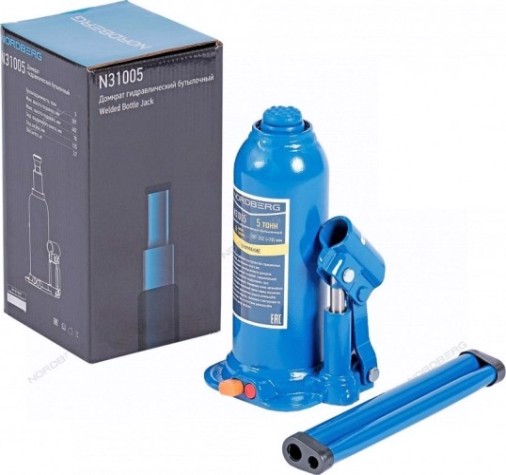 Домкрат бутылочный NORDBERG N31005 5 т [N31005]