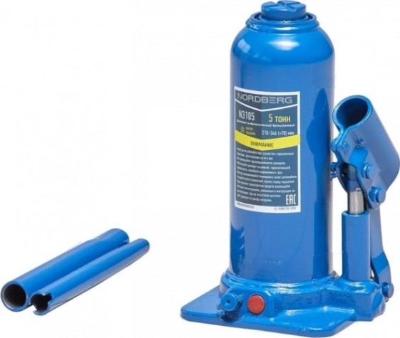 Домкрат бутылочный NORDBERG N3105 5т. [ЦБ-00001380]