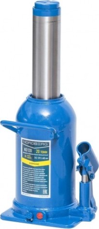 Домкрат бутылочный NORDBERG N3120 20т. [ЦБ-00001383]