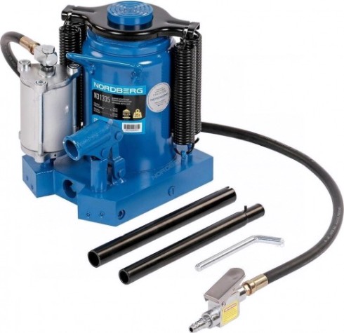 Домкрат бутылочный пневмо-гидравлический NORDBERG N31335 35т [ЦБ-0009283]