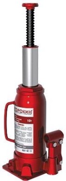 Домкрат бутылочный СОРОКИН 3.10 (10 т - 215/410 мм)