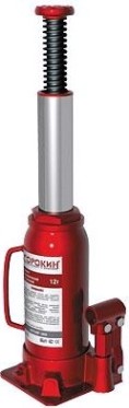 Домкрат бутылочный СОРОКИН 3.12 (12 т - 215/400 мм)