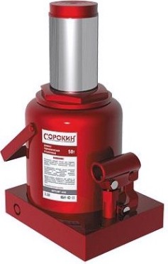 Домкрат бутылочный СОРОКИН 3.50 (50 т - 300/480 мм)