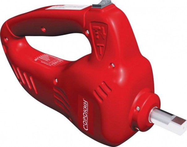 Домкрат электрогидравлический СОРОКИН 3.562 (3т, 12В, 155/450 мм, с гайковертом в кейсе)