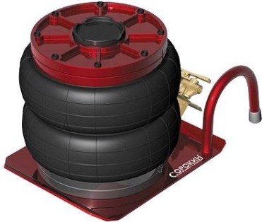 Домкрат пневматический СОРОКИН 3.602 (2 т - 165/380 мм)