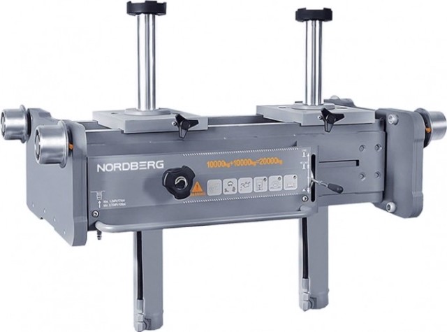 Домкрат пневмогидравлический ямный двухштоковый NORDBERG N502T (канавный подъемник) 20 т [N502T]