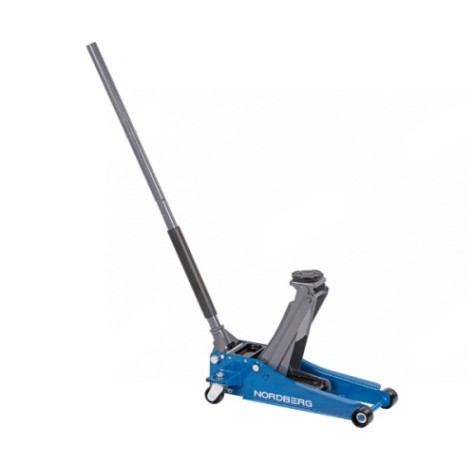 Домкрат подкатной NORDBERG N32025E 2,5 т с резиновой насадкой [N32025E]