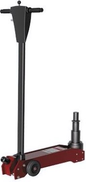 Домкрат подкатной СОРОКИН 3.625 пневмогидравлический двухплунжерный 30/15т