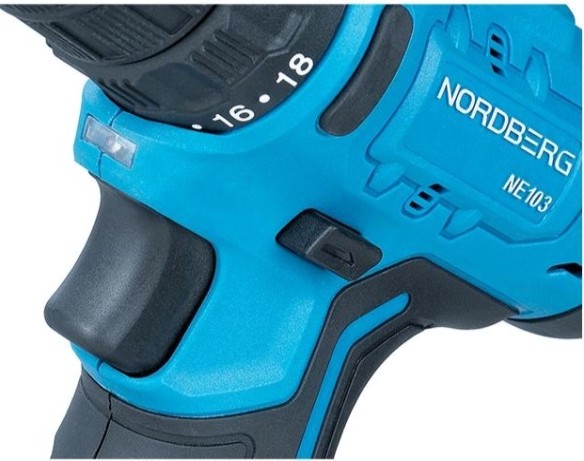 Дрель-шуруповерт аккумуляторная NORDBERG NE103K [ЦБ-0009217]
