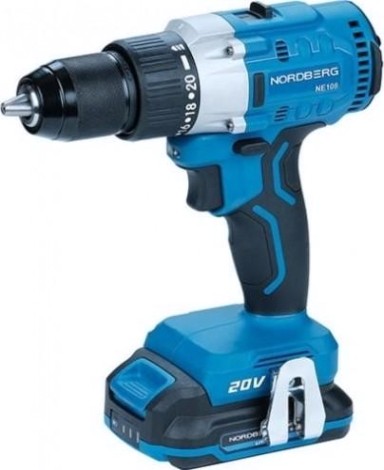 Дрель-шуруповерт аккумуляторная NORDBERG NE108K [ЦБ-00016880]