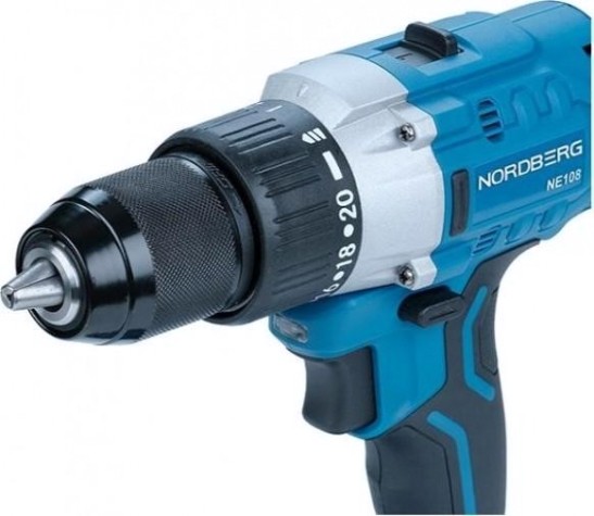 Дрель-шуруповерт аккумуляторная NORDBERG NE108K [ЦБ-00016880]