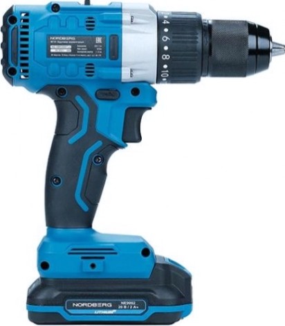 Дрель-шуруповерт аккумуляторная NORDBERG NE108K+NE9004 [ЦБ-0010827]