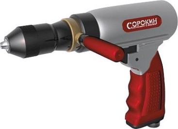 Дрель СОРОКИН 2.56 пневматическая реверсивная 1/2" 700об/мин