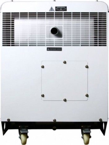 Электростанция дизельная с воздушным охлаждением HYUNDAI DHY 12000SE в кожухе