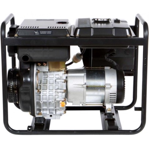 Электростанция дизельная с воздушным охлаждением HYUNDAI DHY 5000L открытая [DHY 5000L]