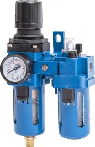 Фильтр NORDBERG NP8412 с редуктором и лубрикатором, 1/4", 1700 л/мин [NP8412]