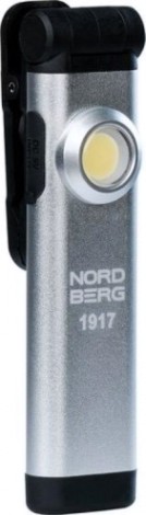 Фонарь светодиодный NORDBERG 1917 аккумуляторный 3,7 В (без З/У) [ЦБ-00017337]