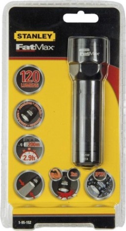 Фонарь светодиодный STANLEY ALUMINIUM TORCH - 3AAA 1-95-152 [1-95-152]