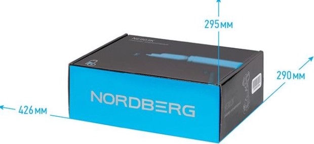 Гайковерт аккумуляторный NORDBERG NE803K [ЦБ-0010558]