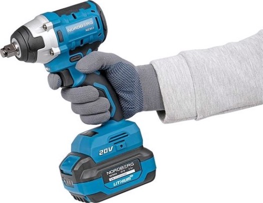 Гайковерт аккумуляторный NORDBERG NE803K [ЦБ-0010558]